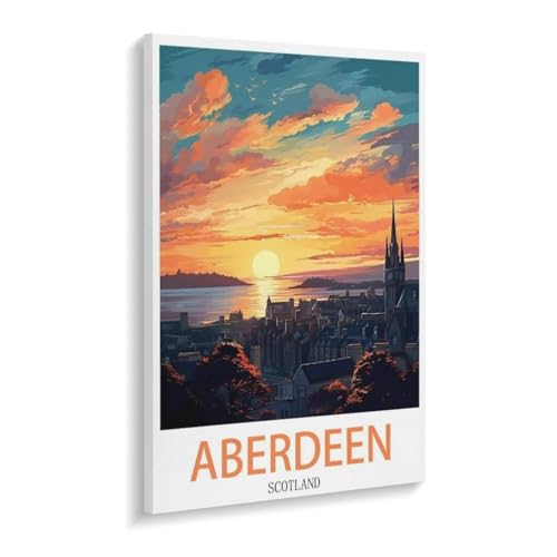 1000 Puzzles Für Erwachsene，Aberdeen Schottland，Freizeit Unterhaltung Kinder Spielzeug Zuhause Dekoration Art（75x50cm）-U15 von YYHMKBYY