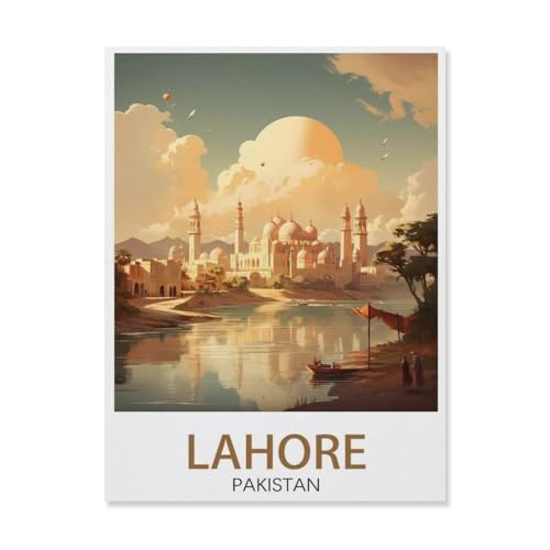 1000 Puzzles Für Erwachsene，Lahore, Pakistan, Küste，Freizeit Unterhaltung Kinder Spielzeug Zuhause Dekoration Art（50x70cm）-Q37 von YYHMKBYY