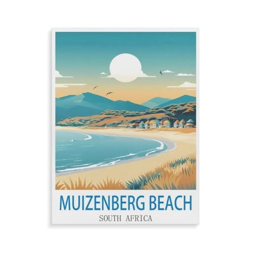 1000 Puzzles Für Erwachsene，Muizenberg Beach Südafrika，Freizeit Unterhaltung Kinder Spielzeug Zuhause Dekoration Art（50x70cm）-P64 von YYHMKBYY