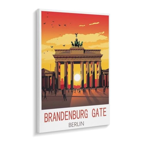 1000 Stück，Brandenburger Tor Berlin，Puzzle Für Erwachsene Lernspielzeug Für Kinder Kreative Spiele Unterhaltung Holz Puzzles Home Decor（75x50cm）-X98 von YYHMKBYY