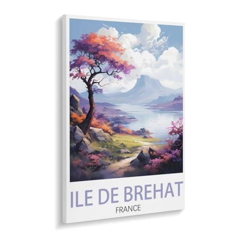 1000 Stück，ILE De Brehat Frankreich，Puzzle Für Erwachsene Lernspielzeug Für Kinder Kreative Spiele Unterhaltung Holz Puzzles Home Decor（75x50cm）-X25 von YYHMKBYY