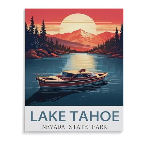 1000 Stück，Lake Tahoe Nevada State Park，Puzzle Für Erwachsene Lernspielzeug Für Kinder Kreative Spiele Unterhaltung Holz Puzzles Home Decor（75x50cm）-M87 von YYHMKBYY