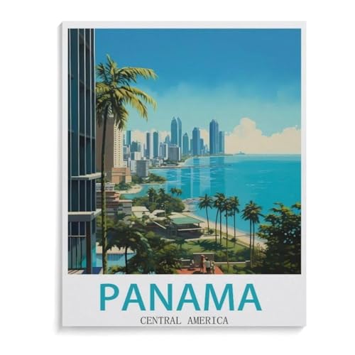 1000 Stück，Panama Mittelamerika，Puzzle Für Erwachsene Lernspielzeug Für Kinder Kreative Spiele Unterhaltung Holz Puzzles Home Decor（75x50cm）-M14 von YYHMKBYY