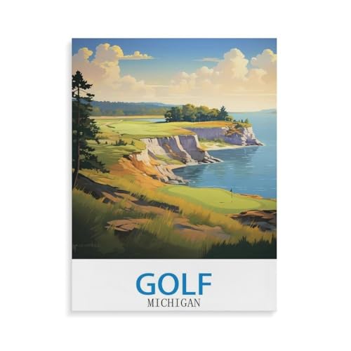 1000 Stück Puzzle Für Erwachsene Puzzle Papier Puzzle，Golf Michigan，Puzzles DIY Pädagogisches Puzzlespiel Kinder Familienspiele（50x70cm）-P68 von YYHMKBYY