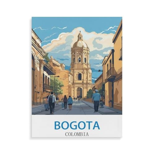 1000 Teile Puzzle Für Erwachsene Und Kinder，Bogota Kolumbien，Stressabbau Herausforderung Bodenpuzzle DIY Home Wanddekoration（38x26cm）-P79 von YYHMKBYY