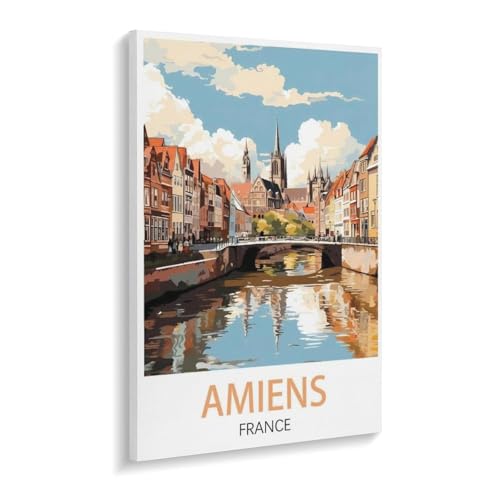 Amiens, Frankreich，Puzzle 1000 Teile,Intellektuelle Entwicklung Pädagogisches Nach Hause Interessante Dekompression Brain Challenge Puzzle Für Jugendliche Kinder（50x70cm）-X51 von YYHMKBYY