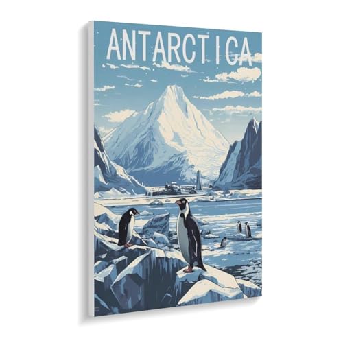 Antarktis，Puzzles, 1000-teiliges Puzzle Für Erwachsene Und Kinder Ab 10 Jahren（75x50cm）-V95 von YYHMKBYY