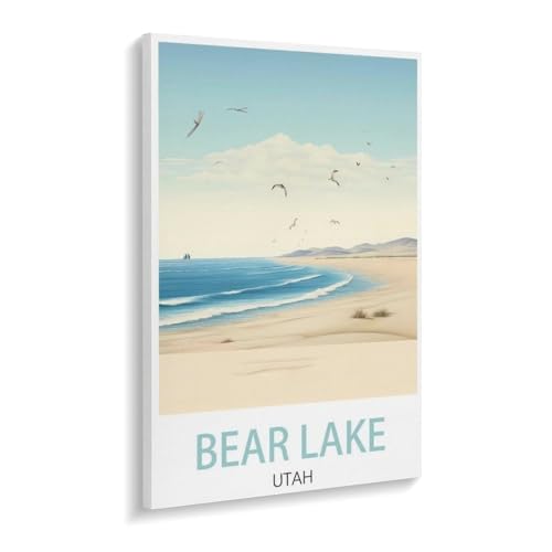 Bear Lake Utah，Holz Puzzle 1000 Teile Spielzeug Für Erwachsene Dekompressionsspiel（75x50cm）-X46 von YYHMKBYY