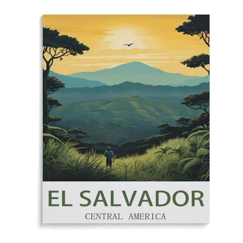 EL Salvador Mittelamerika，Puzzle 1000 Teile Erwachsene Kinde Spaß Lernspielzeug Geschenke（75x50cm）-M43 von YYHMKBYY