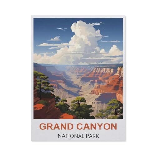 Grand Canyon，Puzzles 1000 Teile für Erwachsene, Klassische Puzzle Jungen Mädchen Puzzle für Kinder Teenager Lernspiel Spielzeug（38x26cm）-BI86 von YYHMKBYY