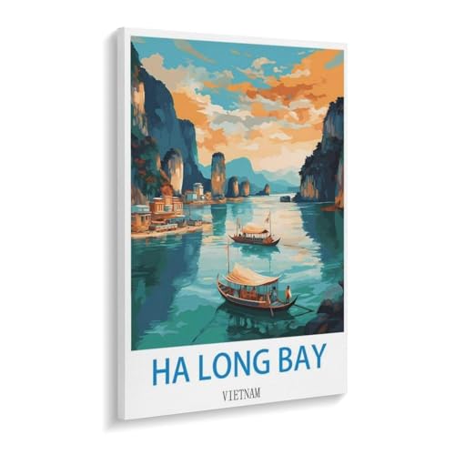 Ha Long Bay Vietnam，Puzzles 1000 Teile für Erwachsene, Klassische Puzzle Jungen Mädchen Puzzle für Kinder Teenager Lernspiel Spielzeug（50x70cm）-V94 von YYHMKBYY