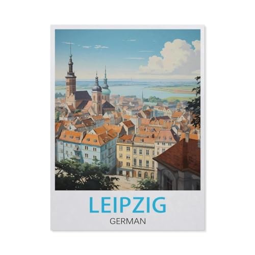 Klassisches Puzzle 3D Puzzle DIY Kit Holz Spielzeug Einzigartiges Geschenk，Leipzig deutsches ，Klassisches Puzzle 3D Puzzle DIY Kit Holz Spielzeug Einzigartiges Geschenk（75x50cm）-BC79 von YYHMKBYY