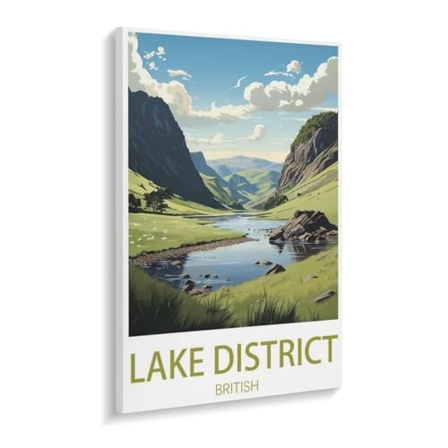 Klassisches Puzzle 3D Puzzle DIY Kit Papier Spielzeug Einzigartiges Geschenk，Lake District, Großbritannien，Klassisches Puzzle 3D Puzzle DIY Kit Papier Spielzeug Einzigartiges Geschenk（50x70cm）-W47 von YYHMKBYY