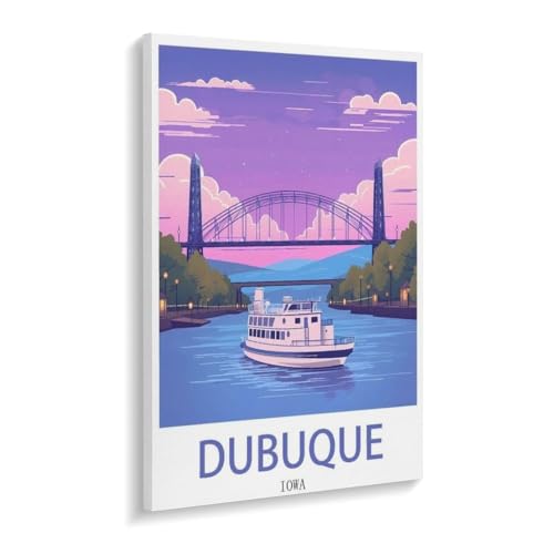 Puzzel Für Erwachsene Jigsaw Puzzle 1000，Dubuque Iowa，DIY Holz Puzzle Einzigartiges Geschenk Wohnkultur Stil（75x50cm）-U21 von YYHMKBYY