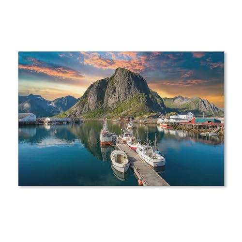 Puzzle，Budapester Nacht Himmel Horizont See Gebäude Landschaft，Für Kinder Und Erwachsene Karton Personalisiertes Puzzle-Spaß-Spiel 1000pcs（38x26cm） von YYHMKBYY