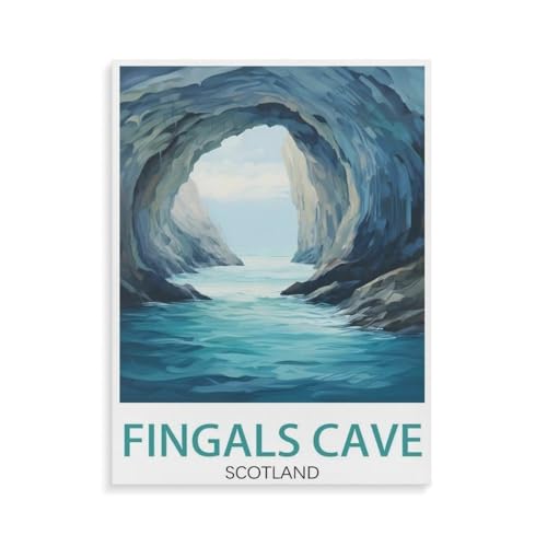 Puzzle 1000 Teile，Fingal’s Cave Schottland，Papier Adult Toys Dekompressionsspiel（50x70cm）-P56 von YYHMKBYY