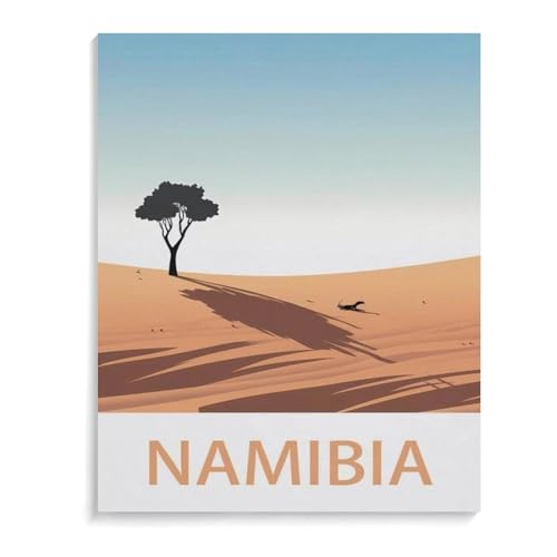 Puzzle 1000 Teile Erwachsene，Namibia，Holz Puzzle（75x50cm）-L30 von YYHMKBYY