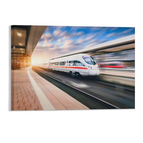 Puzzle 1000 Teile Erwachsenenpuzzle，Ice bei der Durchfahrt durch den Bahnhof，Kind Aus Papier Puzzle Panorama Art DIY Leisure Game Fun Geschenk Spielzeug Geeignete Freunde Familie（38x26cm）-57 von YYHMKBYY