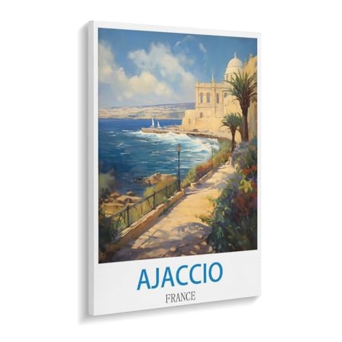 Puzzle 1000 Teile für Erwachsene，Ajaccio Frankreich，Puzzle Teenager Jungen Mädchen Puzzle for Teen Lernspiel Holiday Challenging Puzzle（50x70cm）-U40 von YYHMKBYY