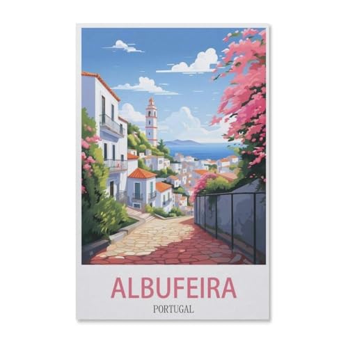 Puzzle 1000 Teile für Erwachsene，Albufeira，Puzzle Teenager Jungen Mädchen Puzzle for Teen Lernspiel Holiday Challenging Puzzle（50x70cm）-H10 von YYHMKBYY