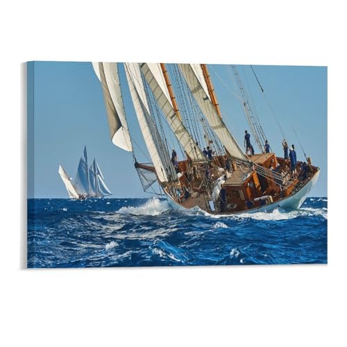 Puzzle 1000 Teile für Erwachsene，Segelschiff，Puzzle Schwierig Perfektes Pädagogisches Geschenk für Jungen Und Mädchen（52x38cm）-86 von YYHMKBYY