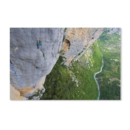 Puzzle 1000 Teile für Erwachsene，Sport-Bergsteigen，Puzzle Puzzle Schwierig Perfektes Pädagogisches Geschenk für Jungen Und Mädchen(75x50cm-E53 von YYHMKBYY