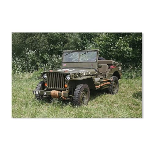 Puzzles 1000 Teile für Erwachsene，Parken Sie den Jeep，Klassische Puzzle Teenager Jungen Mädchen Puzzle Lustige Familienpuzzles In Premium-Qualität Zum Geburtstag(75x50cm-E50 von YYHMKBYY