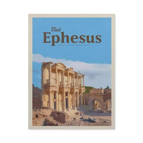 Puzzles Mit 1000 Teilen Puzzles Aus Holz，Ephesus，Puzzle 1000 Teile Für Erwachsene Lustige Kreative DIY-Spielzeuggeschenke Für Mädchen Und Jungen（75x50cm）-AS66 von YYHMKBYY