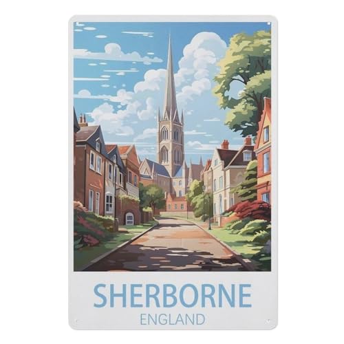 Sherborne, England，Holz Puzzle 1000 Teile Spielzeug Für Erwachsene Dekompressionsspiel（75x50cm）-AE80 von YYHMKBYY