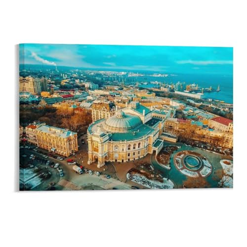 Stadt aus der Vogelperspektive，Puzzle 1000 Teile，Papier Puzzles，Erwachsene Kinder Erwachsene Puzzles Lernspiele für Kinder Erwachsene Geschenke（38x26cm）-103 von YYHMKBYY