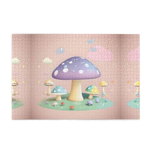 Puzzles1000 Teile Yyhwhjde Cartoon Pilz Drucke Qualität Holzpuzzle für Erwachsene und Kinder, lustige Puzzles, Stressabbau Puzzles Puzzles1000 Teile Yyhwhjde Cartoon Pilz Drucke Qualität Holzpuzzle für Erwachsene und Kinder, lustige Puzzles, Stressabbau Puzzles von YYHWHJDE