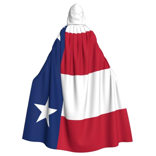 YYHWHJDE Halloween-Umhang mit Kapuze und Texas-Flagge, ohne Reißverschluss, bequem für Kostümpartys YYHWHJDE Halloween-Umhang mit Kapuze und Texas-Flagge, ohne Reißverschluss, bequem für Kostümpartys von YYHWHJDE