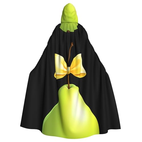 YYHWHJDE Kapuzenumhang mit großer Birne mit Schleife, für Erwachsene, für Rollenspiele, Bühnenkostüme, Partys, pflegeleicht YYHWHJDE Kapuzenumhang mit großer Birne mit Schleife, für Erwachsene, für Rollenspiele, Bühnenkostüme, Partys, pflegeleicht von YYHWHJDE