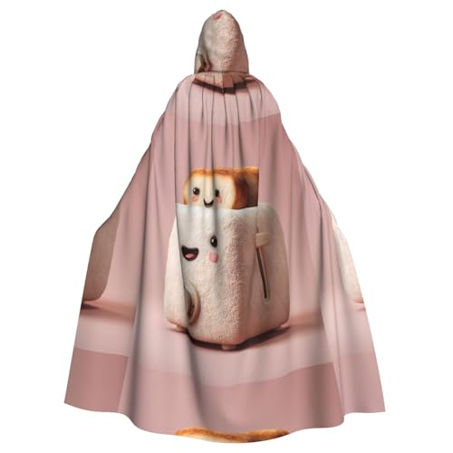 YYHWHJDE Kapuzenumhang mit niedlichem Toaster-Muster, für Erwachsene, super großer Kapuzenumhang ohne Reißverschluss YYHWHJDE Kapuzenumhang mit niedlichem Toaster-Muster, für Erwachsene, super großer Kapuzenumhang ohne Reißverschluss von YYHWHJDE