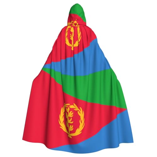YYHWHJDE Umhang mit eritreischer Flagge, Halloween, Erwachsenen-Kapuzenumhang, ohne Reißverschluss, bequem für Kostümpartys YYHWHJDE Umhang mit eritreischer Flagge, Halloween, Erwachsenen-Kapuzenumhang, ohne Reißverschluss, bequem für Kostümpartys von YYHWHJDE