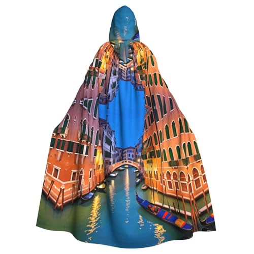 YYHWHJDE Venice Night Prints Halloween Erwachsene Kapuzenumhang für Partys und Kostüme YYHWHJDE Venice Night Prints Halloween Erwachsene Kapuzenumhang für Partys und Kostüme von YYHWHJDE