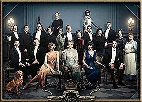 YYLPLLE Downton Abbey Puzzles Kunst DIY Holzpuzzle 1000 Stück Zur Personalisierung Adult Game Toy Jigsaw 50X75Cm von YYLPLLE