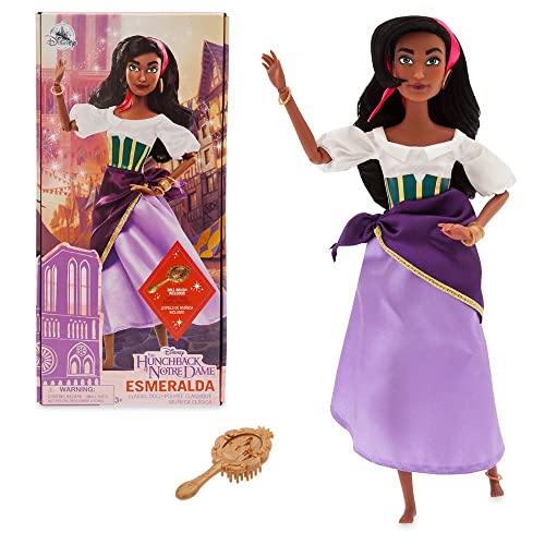 Disney Store Official Esmeralda Classic Doll for Kids, The Hunchback of Notre Dame, 11 ½ Inches, Includes Brush, Fully Poseable Toy in Classic Dress - Suitable for Ages 3+ von YYST