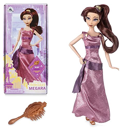Disney Store Official Megara Classic Doll for Kids, Hercules, 11 ½ Inches, Includes Brush, Fully Poseable Toy in Glittery Dress - Suitable for Ages 3+ von YYST