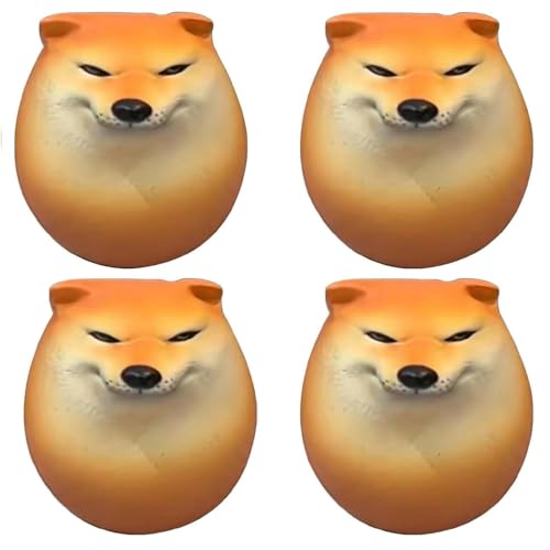 4PCS Quetschspielzeug für Shibako-Hunde, weiches, langsam aufsteigendes Welpen-Quetschspielzeug, Hunde-Quetschei, Stressabbau-Greifspielzeug, Lernspielzeug, elastisches PU-Pumpen-Quetschspielzeug 4PCS Quetschspielzeug für Shibako-Hunde, weiches, langsam aufsteigendes Welpen-Quetschspielzeug, Hunde-Quetschei, Stressabbau-Greifspielzeug, Lernspielzeug, elastisches PU-Pumpen-Quetschspielzeug von Yabauuop