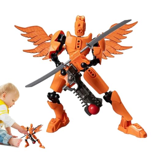 Yabauuop Roboter-Actionfiguren,Mehrgelenk-Actionfiguren - Roboterspielzeug Buntes Design,Spielfiguren & Spielsets Robuste kreative Actionfiguren für Kinder von Yabauuop