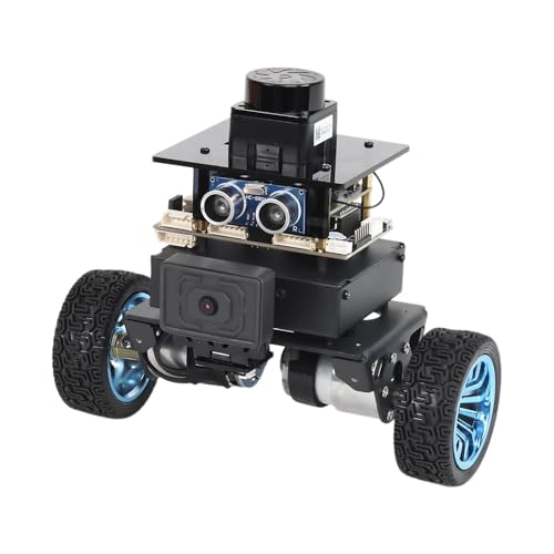 Yahboom MicroROS Robot 2WD Self Balancing ROS2 Two-Wheeled Car SLAM Mapping Navigation STM32, Image Processing AI Visual Recognition(VM Not Support MAC) (Ultimate-Version) von Yahboom