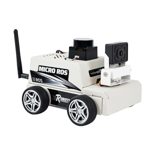 Yahboom MicroROS Robot Kit Virtual Machine PC Control ROS AI Visual Recognition, SLAM Mapping Navigation,OpenCV (Without WiFi Camera)(Standard Version) von Yahboom