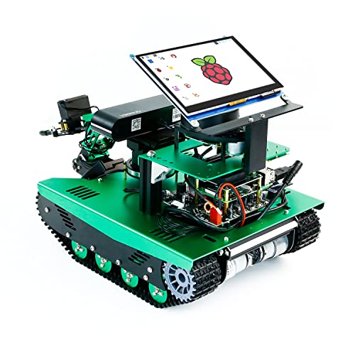 Yahboom Raspberry Pi 4B Programming AI Vision Robot Kit Suitable for Mechanical Engineers Education and Research ROS Compatible with Jetson Nano von Yahboom