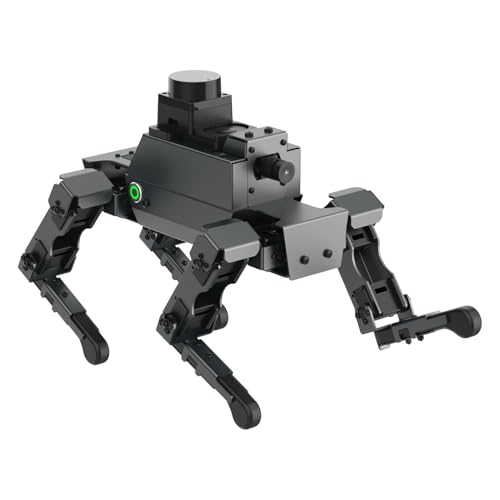 Yahboom Raspberry Pi5 Quadruped Robot Dog 12-DOF AI Visual Recognition Interaction DOGZILLA S2 MS200 Lidar Electronic Building Kits for Teens Adults (Without pi) von Yahboom