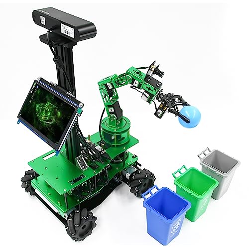 Yahboom Jetson Orin NX 16GB Robot Kit 6DOF Robot Arm, ROS Program, Remote Control, 3D Mapping Navigation, Ubuntu AI Programming, Voice Recognition Interaction von Yahboom