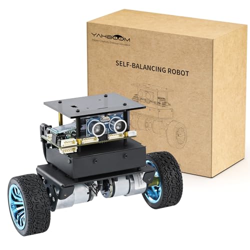 Yahboom STM32 Two Wheel Self Balancing Robot Car Kit,Suitable for Teens Aged 16+, Programmable Robot, Robot Starter Kit Gift for Teen Boys (All Accessories Kit) von Yahboom