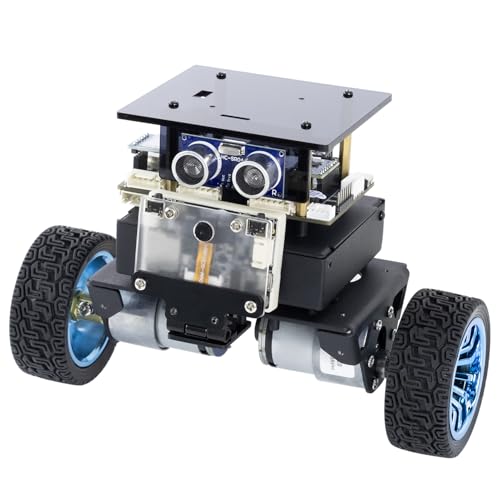 Yahboom STM32 Two Wheel Self Balancing Robot Car Kit,Suitable for Teens Aged 16+, Programmable Robot, Robot Starter Kit Gift for Teen Boys (Handle Control Kit) von Yahboom