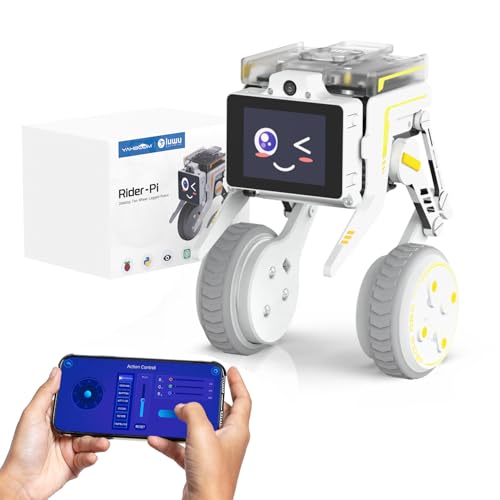 Yahboom Two Wheel-Legged Robot, Integrated Raspberry Pi CM4 Module, AI Visual Recognition and Voice Interaction, Desktop-Level Dual-Wheel-Foot Structure Adaptive Balancing Robot von Yahboom