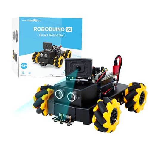 Yahboom UNO R3 AI Smart Robot Kit Mecanum Wheel with ESP32 Camera App Control FPV Video Suitable for STEM Programming Education Kid Electronic Kit von Yahboom